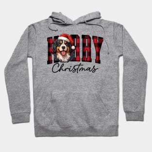 Christmas Bernese mountain dog Hoodie